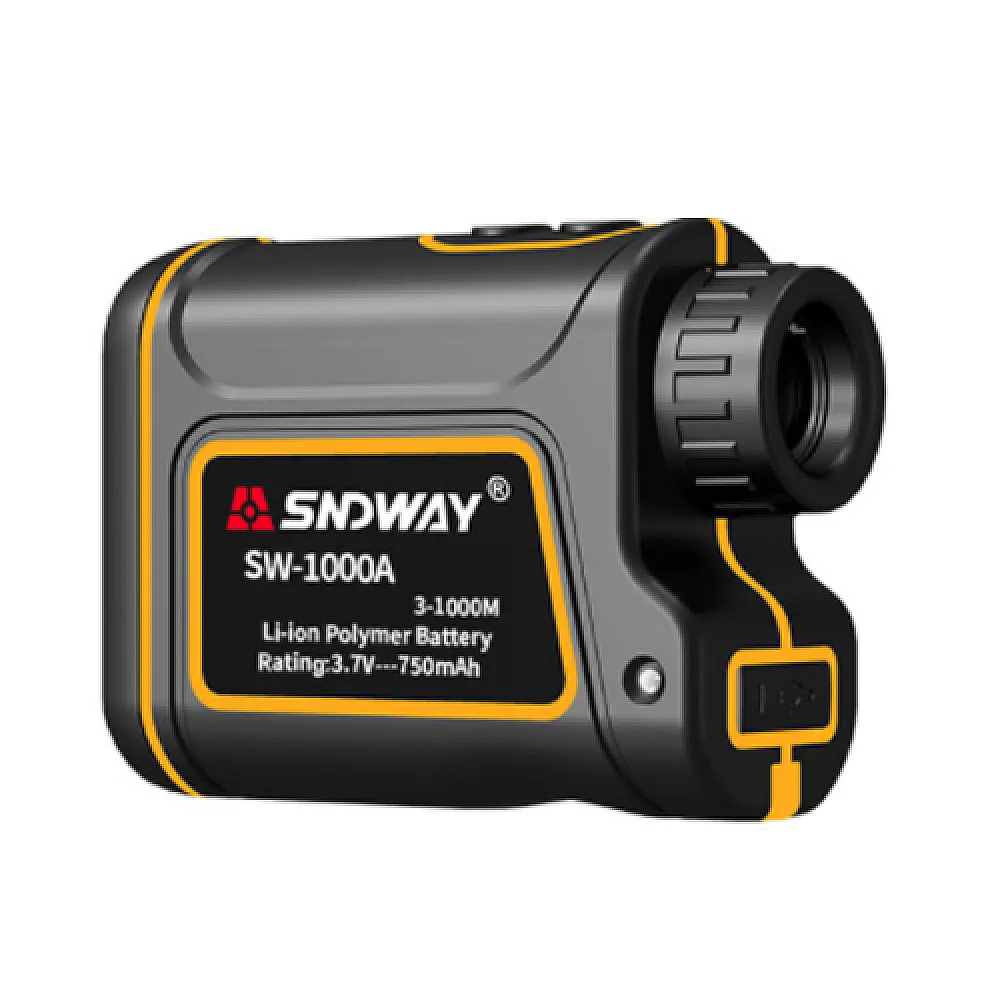 Дальномер лазерный ПРО, измеритель скорости SNDWAY SW-1000A 1000м