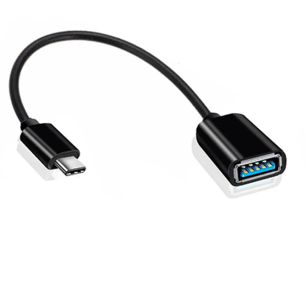 Кабель USB OTG, перехідник з Type-C на USB 3.1, 15см Кабель USB OTG, перехідник з Type-C на USB 3.1, 15см
