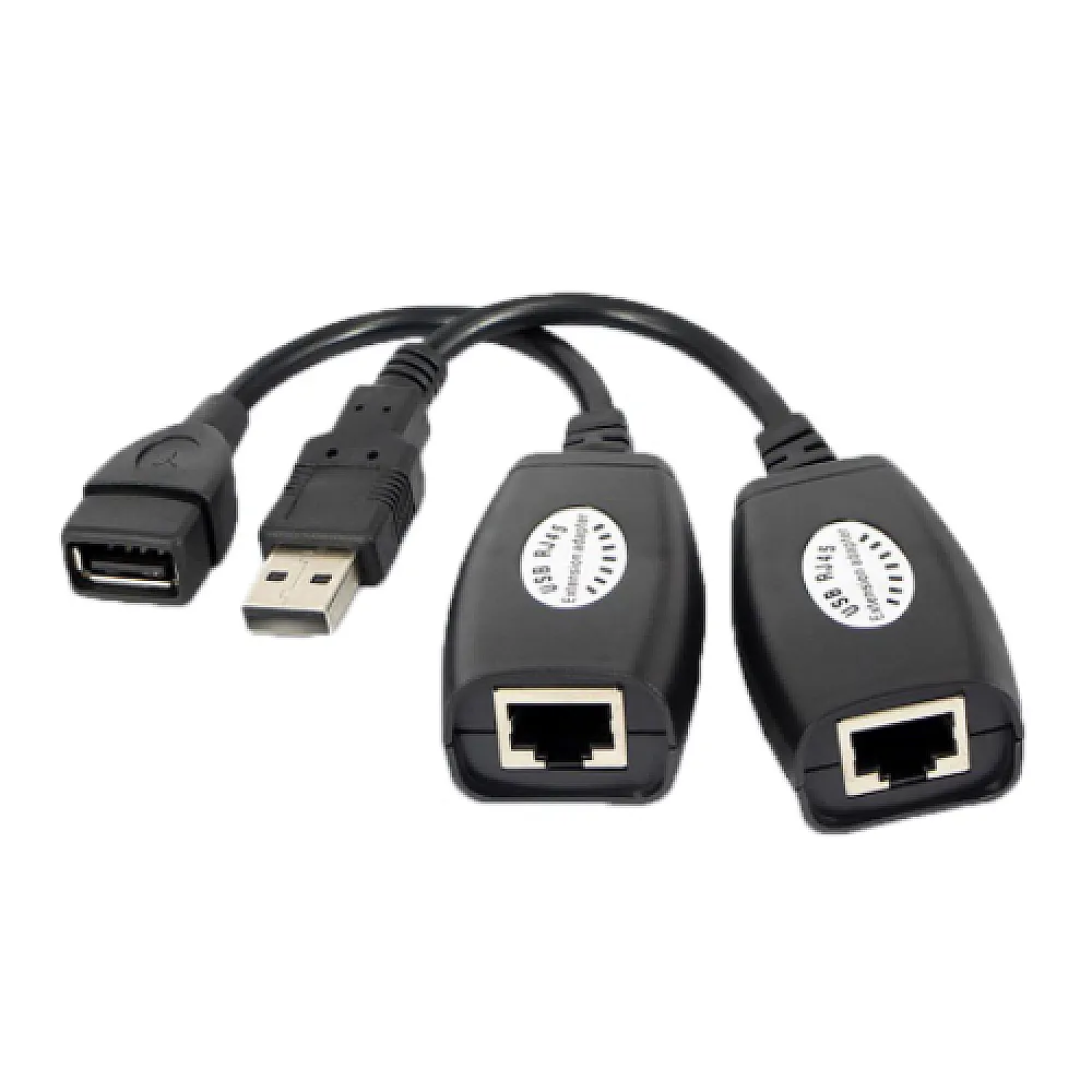 USB 1.1 подовжувач по RJ45 витій парі до 50м, UTP