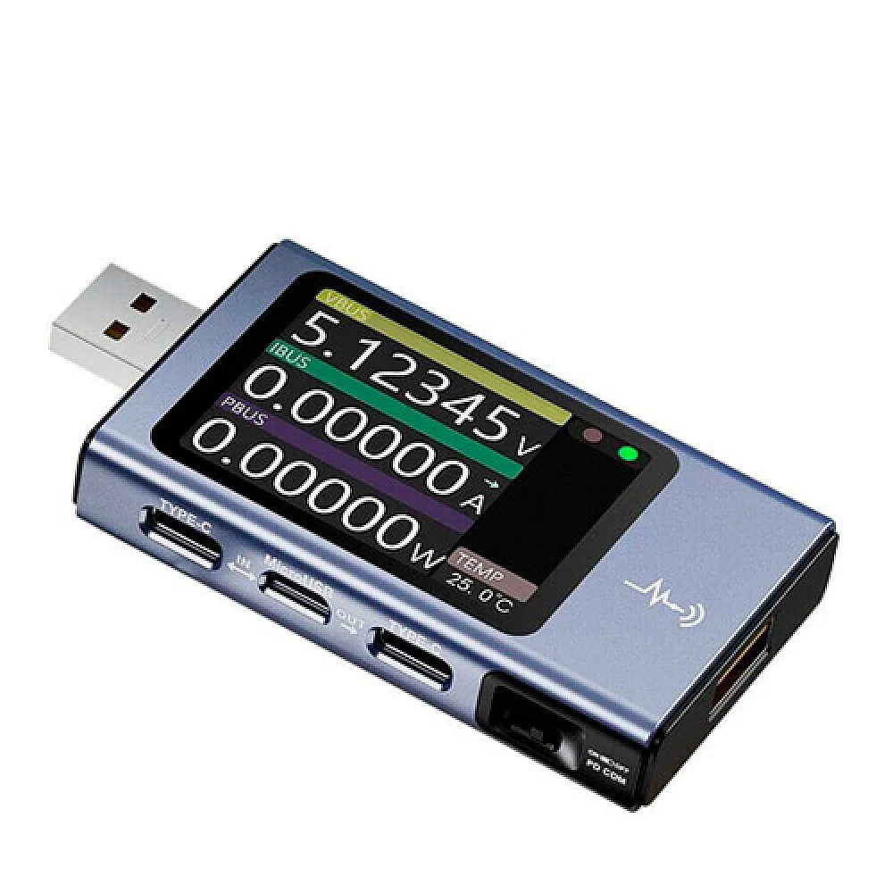 USB тестер тока напряжения емкости, Bluetooth, FNIRSI FNB58 USB тестер тока напряжения емкости, Bluetooth, FNIRSI FNB58