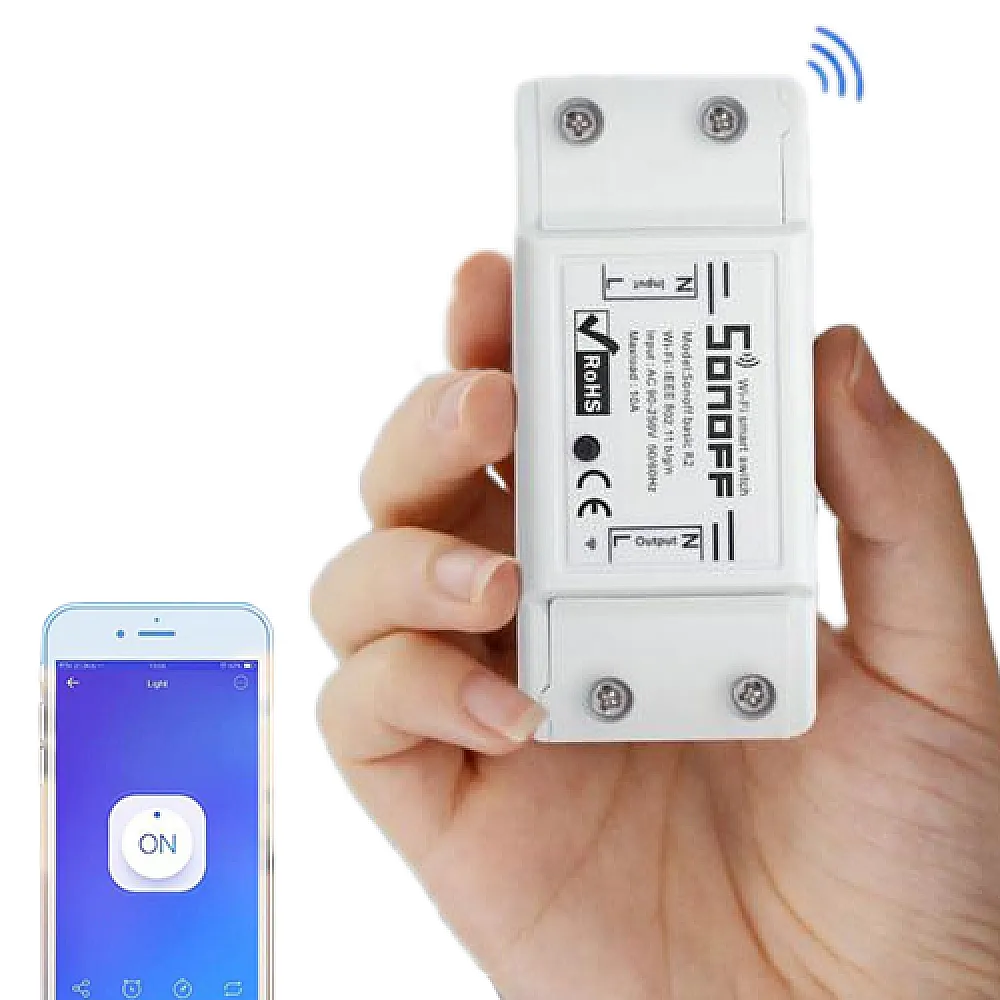 Wi-Fi модуль реле Sonoff Basic R2 вимикач для розумного будинку 220В 10А