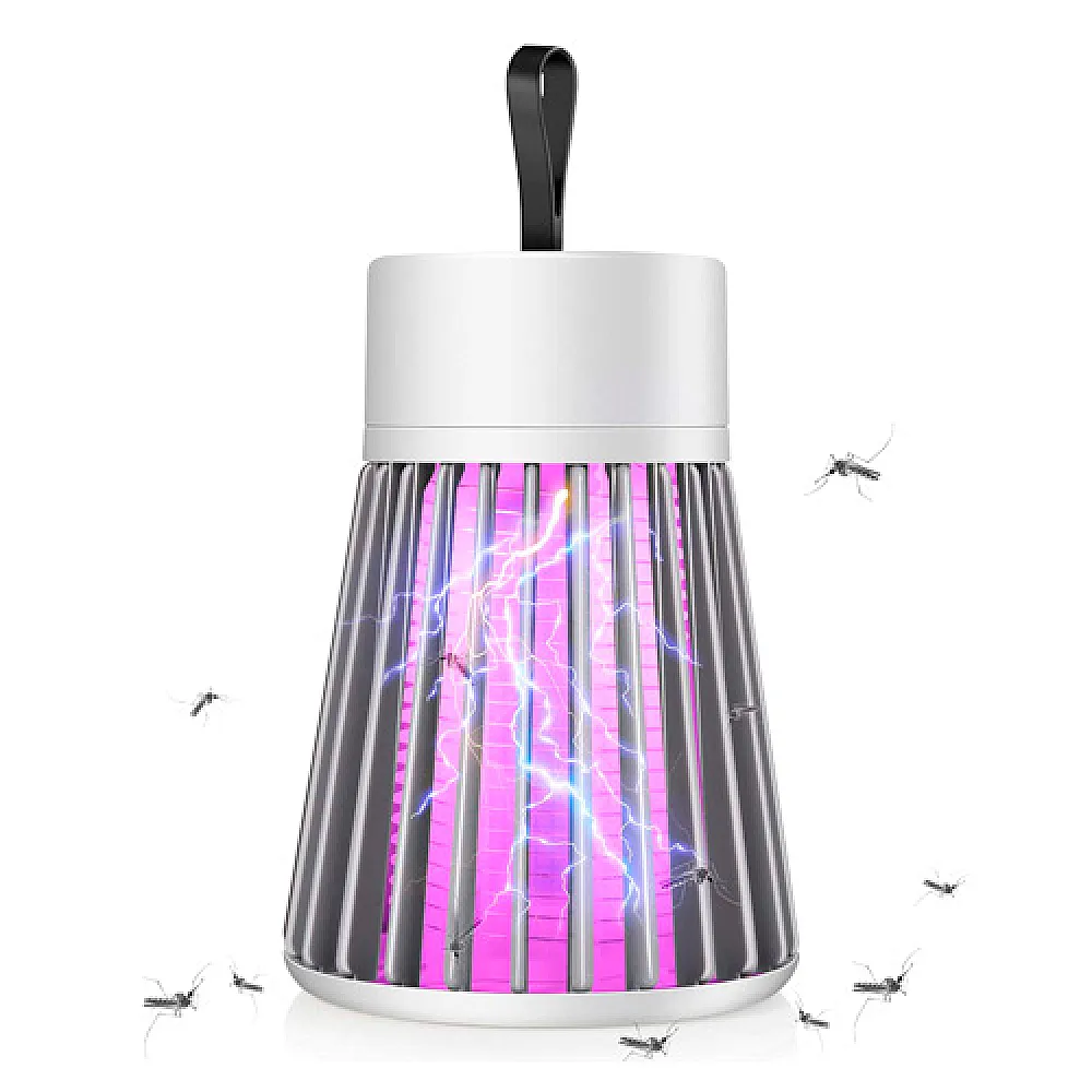 Лампа электроловушка для уничтожения комаров насекомых, USB, BG-002 Лампа электроловушка для уничтожения комаров насекомых, USB, BG-002
