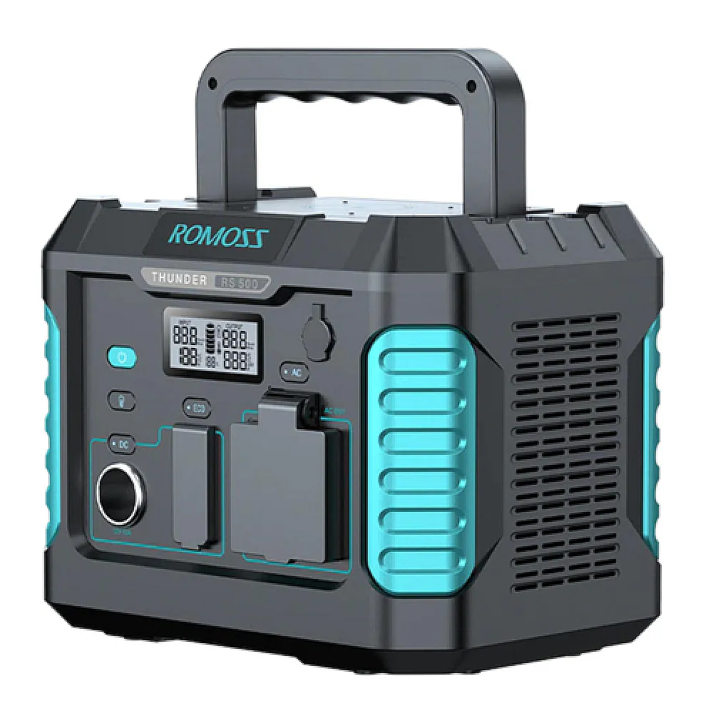 Зарядна станція Romoss RS500, до 1кВт, 400Втг Зарядна станція Romoss RS500, до 1кВт, 400Втг