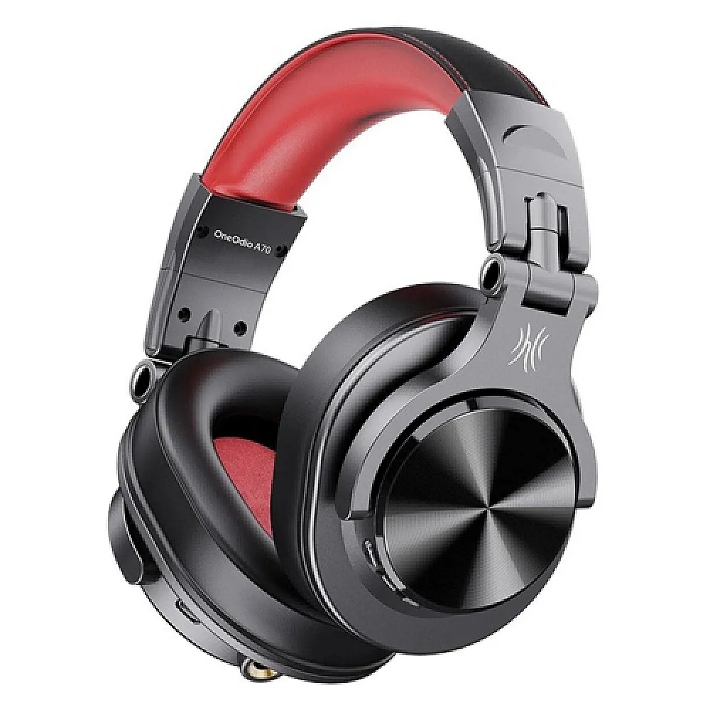Навушники бездротові OneOdio Fusion Wireless A70, BT гарнітура, чорно-червоні Навушники бездротові OneOdio Fusion Wireless A70, BT гарнітура, чорно-червоні