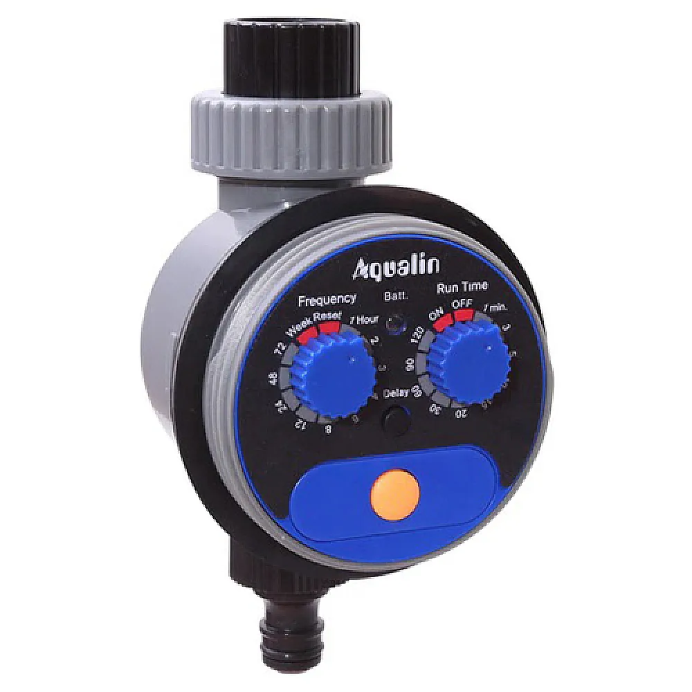 Таймер полива, подачи воды с шаровым клапаном, мех. упр Aqualin YL21525