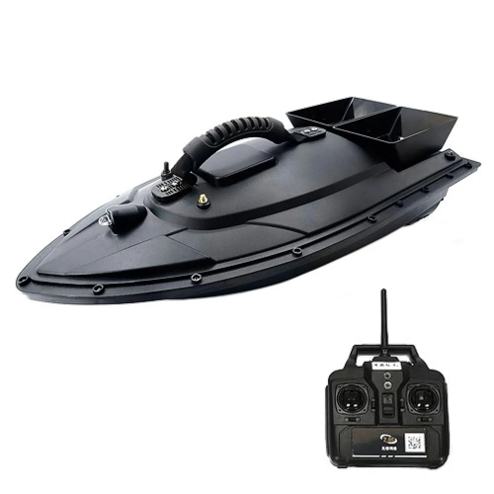 Кораблик для завоза прикормки катер Lingboxianzi T188 1.5кг 500м, черный Кораблик для завоза прикормки катер Lingboxianzi T188 1.5кг 500м, черный