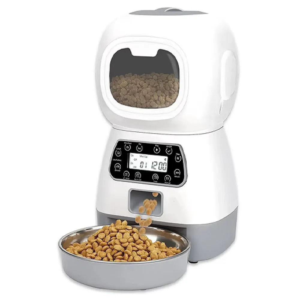 Годівниця автоматична для домашніх тварин 3.5л розумна, Elf Pet Feeder