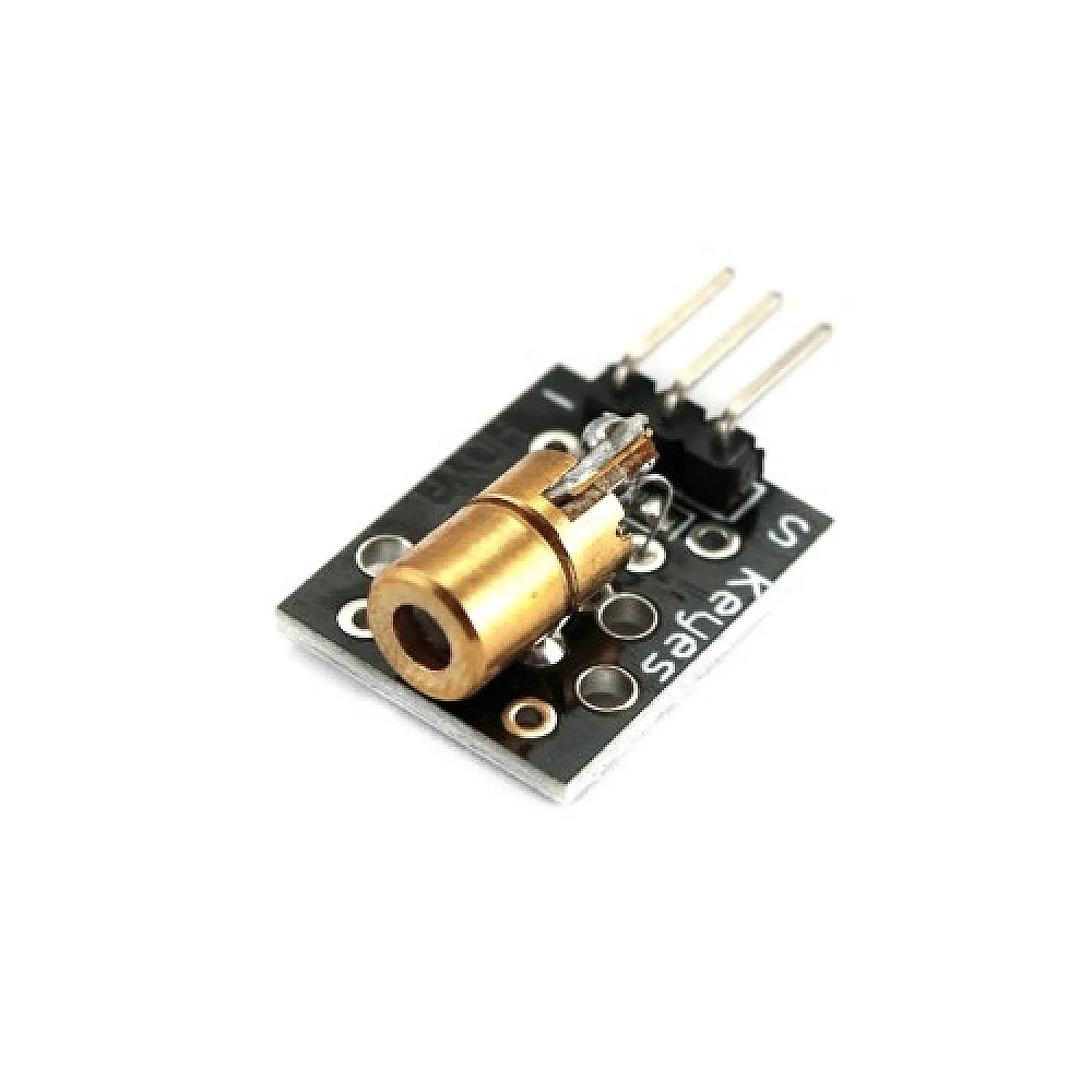 Модуль лазерный, красный диод, KY-008, Arduino Модуль лазерный, красный диод, KY-008, Arduino