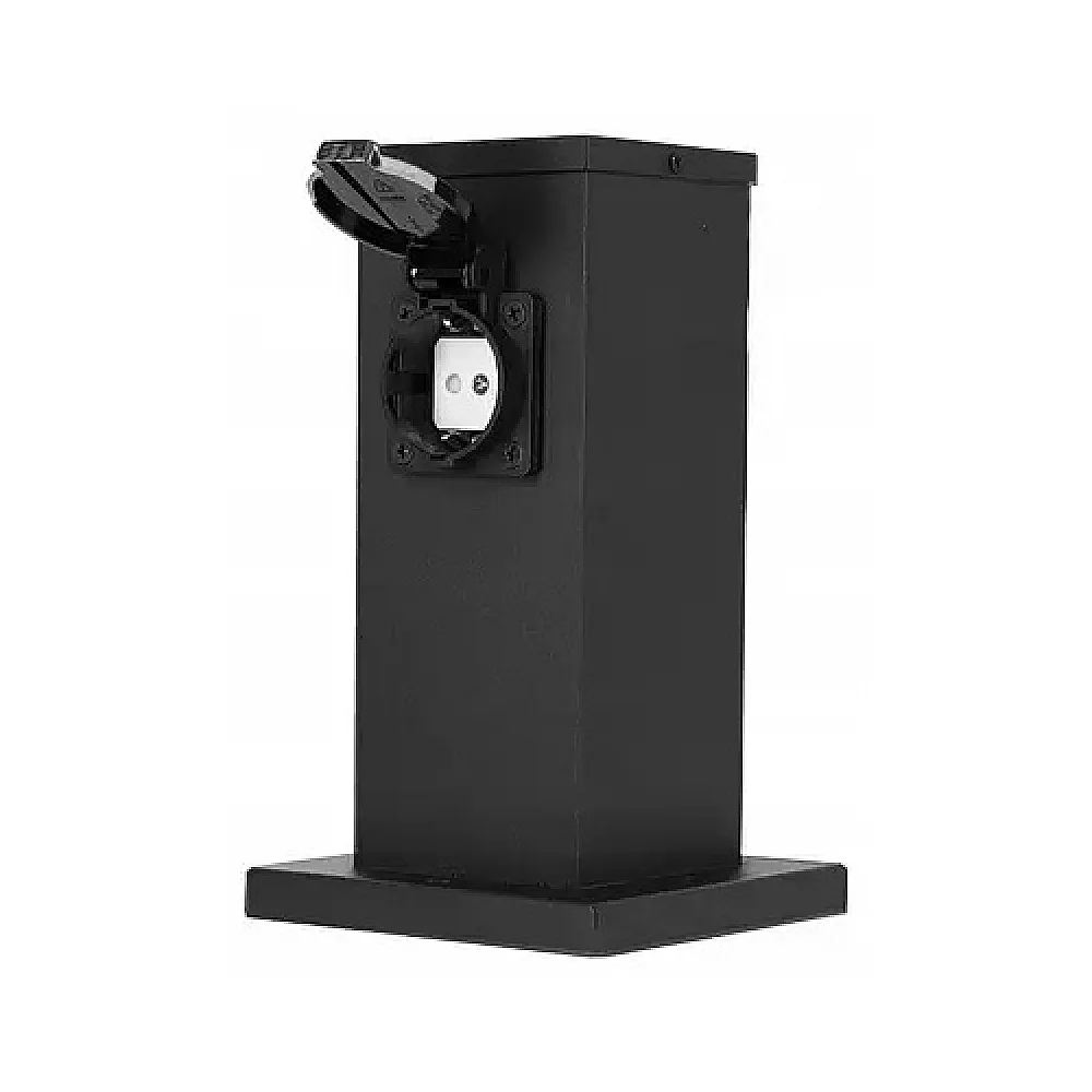 Столб электрический уличный с 2 розетками 230В 16А 3860Вт IP44 металл