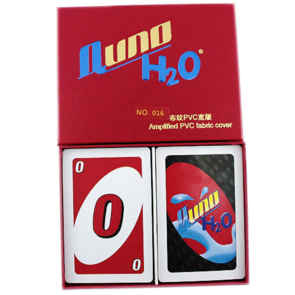 Настільна карткова гра Uno Уно, пластик, Premium