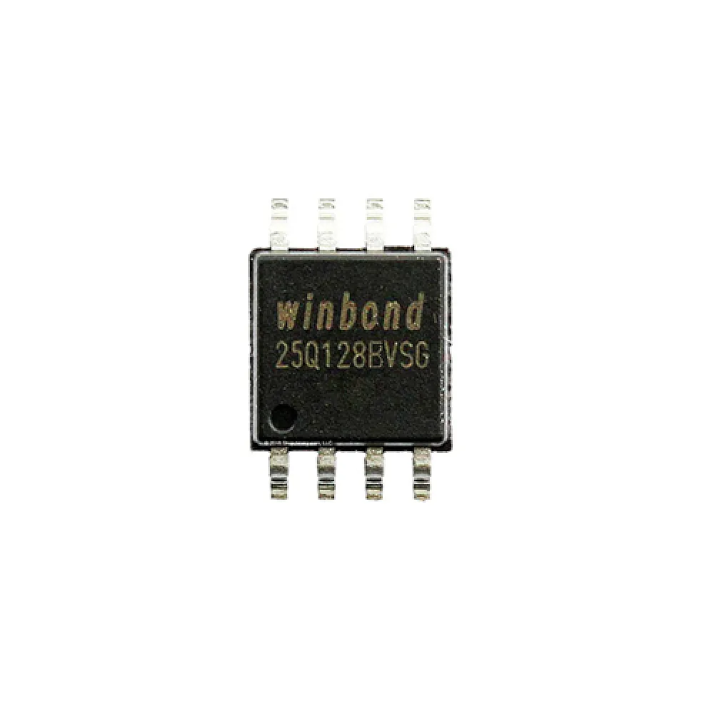 Чип W25Q128 25Q128BVSG SOP-8, 128Мб Flash SPI Чип W25Q128 25Q128BVSG SOP-8, 128Мб Flash SPI
