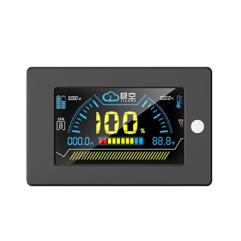 LCD дисплей 3.2" для контроллера JK BMS JIKONG с кнопкой управления, врезной LCD дисплей 3.2" для контроллера JK BMS JIKONG с кнопкой управления, врезной
