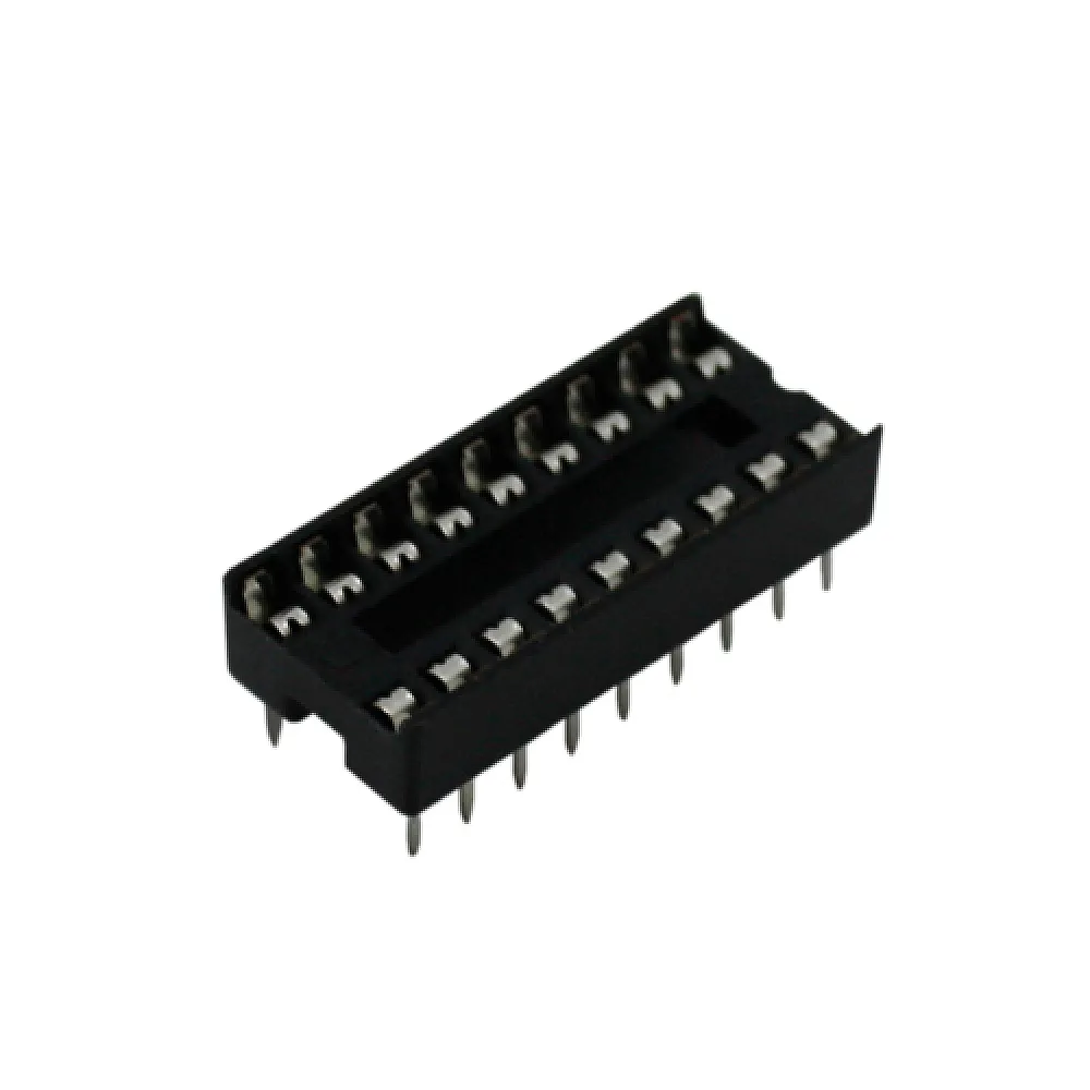 Панель SCS-18, 10шт, IC DIP 18 контактов узкая Панель SCS-18, 10шт, IC DIP 18 контактов узкая