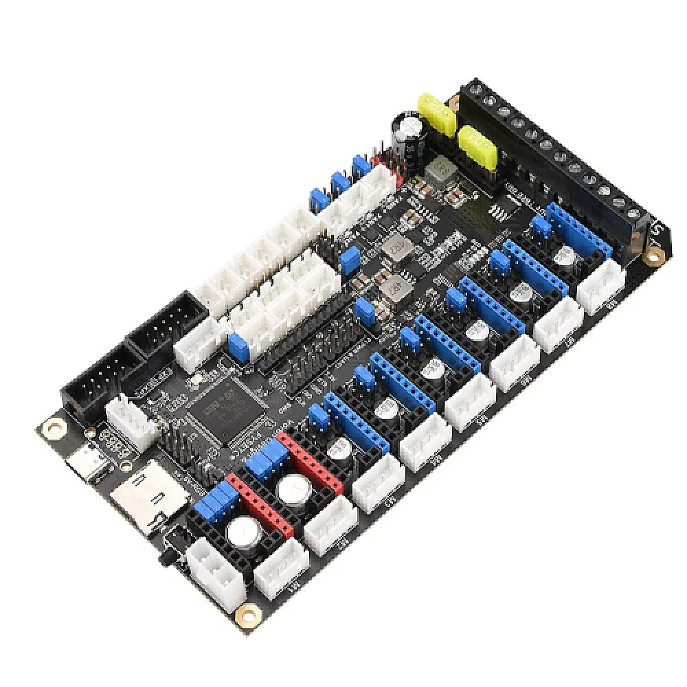 Плата управления Fysetc Spider v2.2 + 8x TMC2209, 32бит для 3D-принтера Плата управления Fysetc Spider v2.2 + 8x TMC2209, 32бит для 3D-принтера