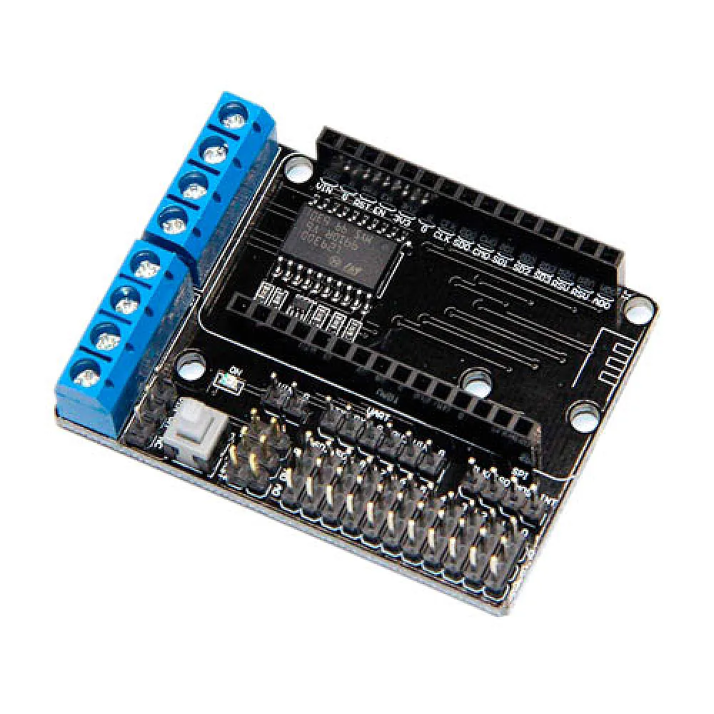Плата керування двигунами Motor Shield L293DD NodeMcu ESP8266 ESP-12E Плата керування двигунами Motor Shield L293DD NodeMcu ESP8266 ESP-12E
