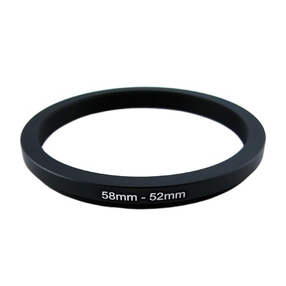 Понижающее степ кольцо 58-52мм для Canon, Nikon Понижающее степ кольцо 58-52мм для Canon, Nikon