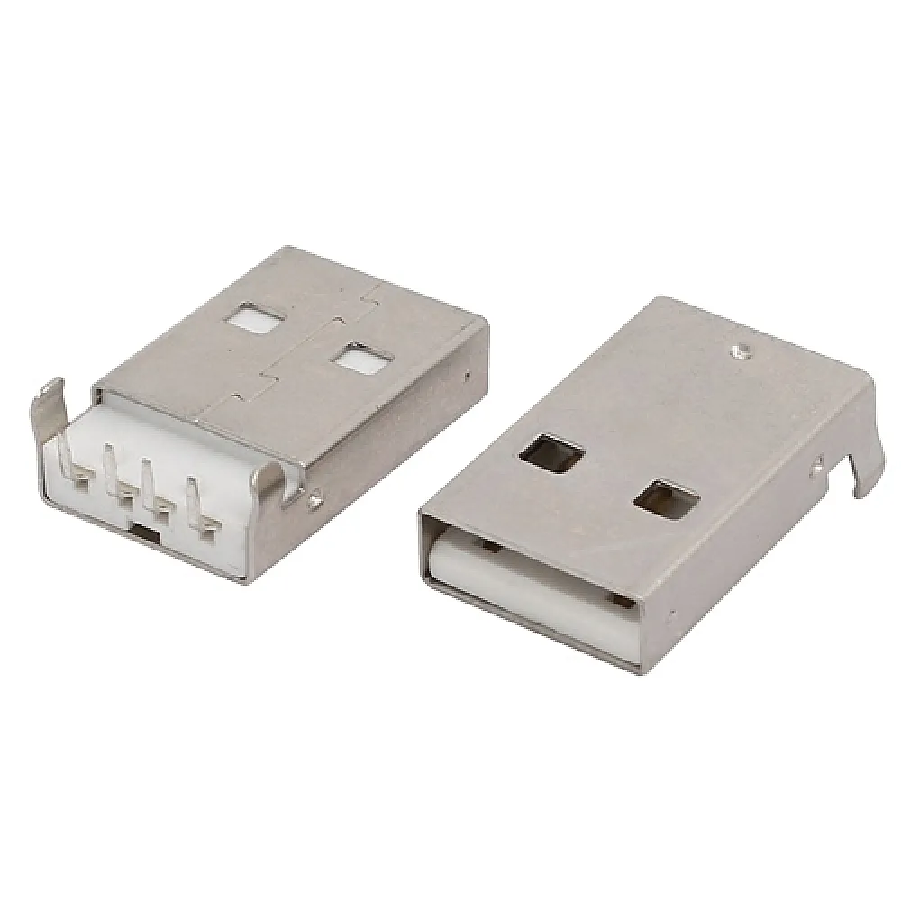 Роз'єм конектор USB 2.0 тато 4pin AM 90 градусів DIP