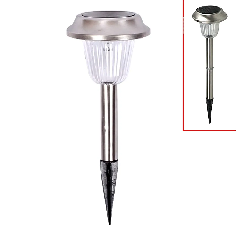 Садовый фонарь на солнечной батарее, уличный светильник 39см VK009