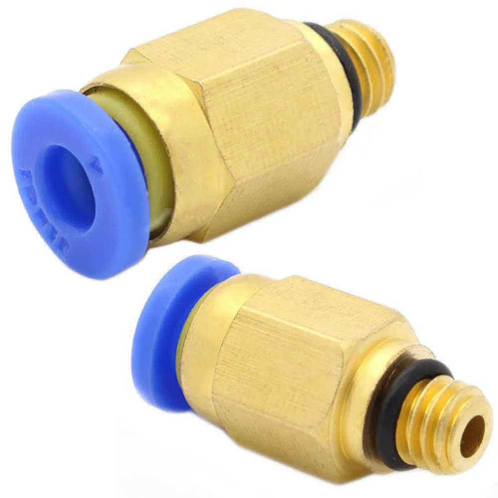 Фітинг, кріплення PTFE трубки PC4-M6 MK8 E3D для 3D-принтера Фітинг, кріплення PTFE трубки PC4-M6 MK8 E3D для 3D-принтера