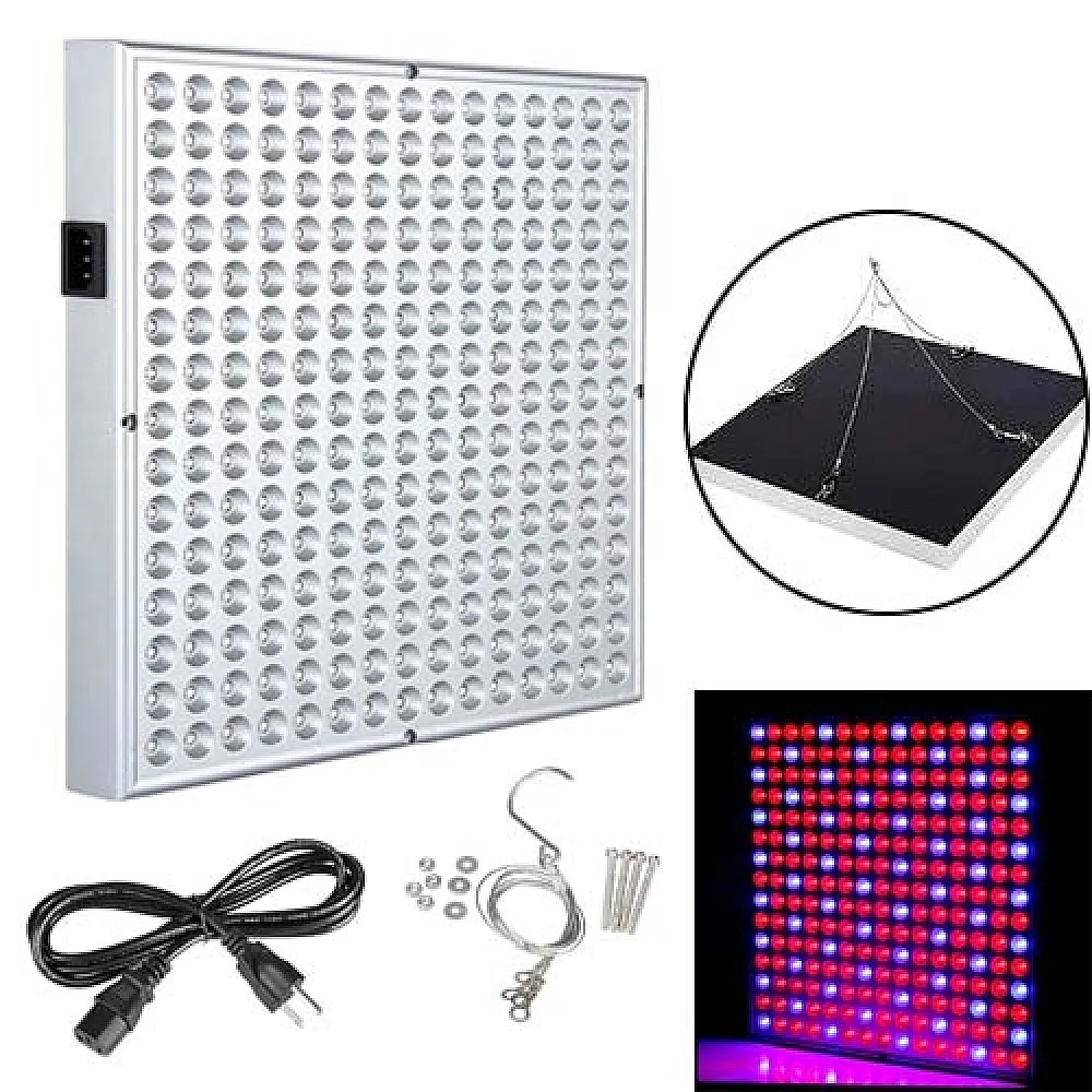 Фитолампа фитопанель для растений 45Вт 225LED 220В фито лампа