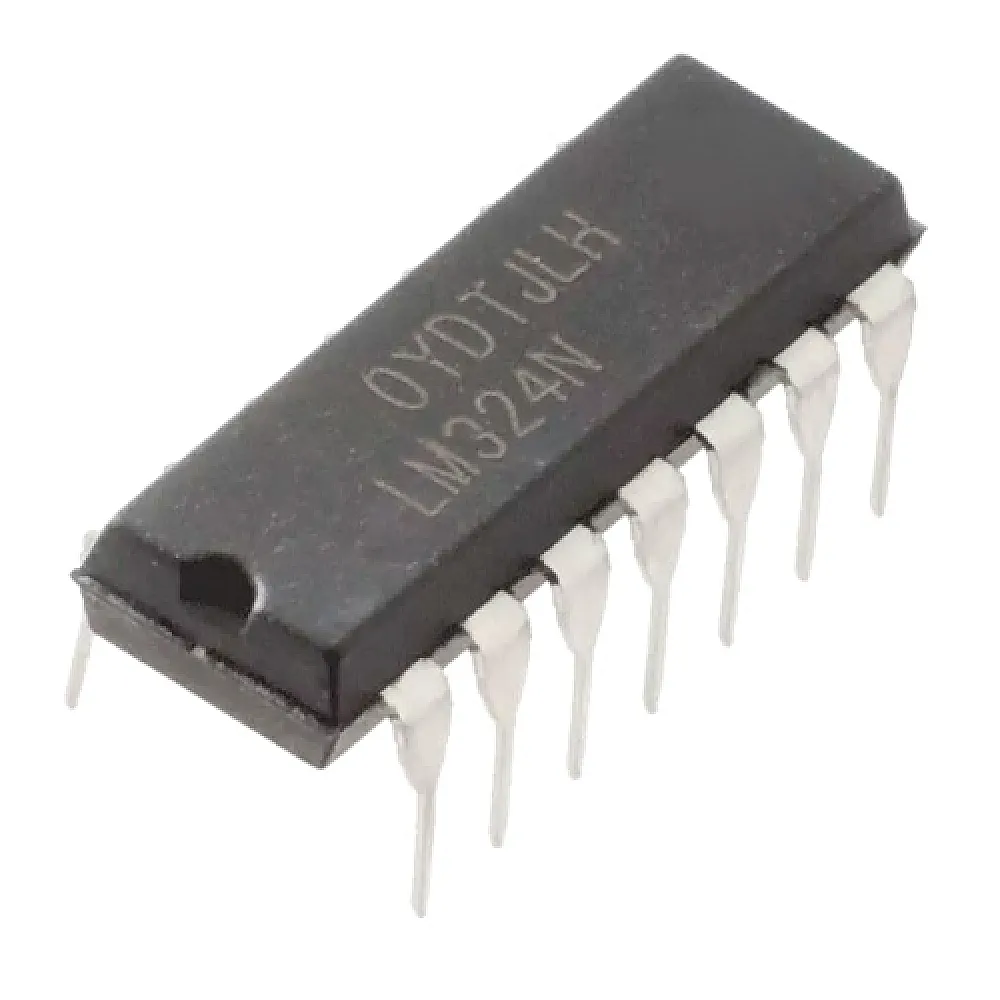 Чип LM324N 10ШТ LM324 DIP-14, Операционный усилитель 4-канальный