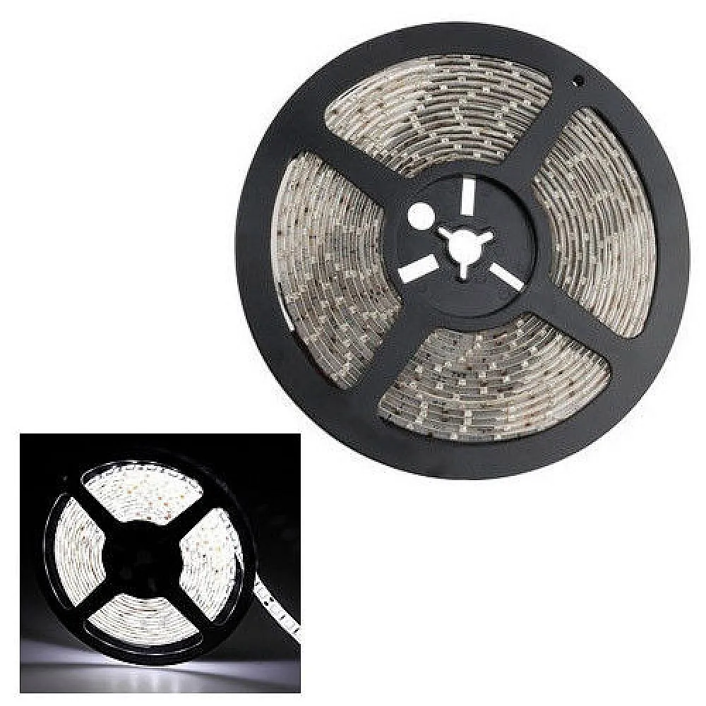 5м стрічка світлодіодна, 300x3528 SMD LED, біла
