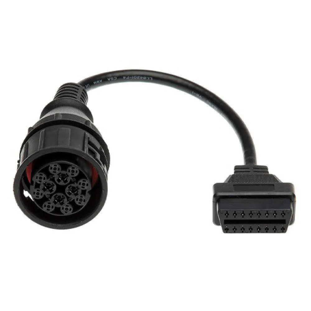Переходник с OBD2 16pin мама на MAN 12pin мама Переходник с OBD2 16pin мама на MAN 12pin мама