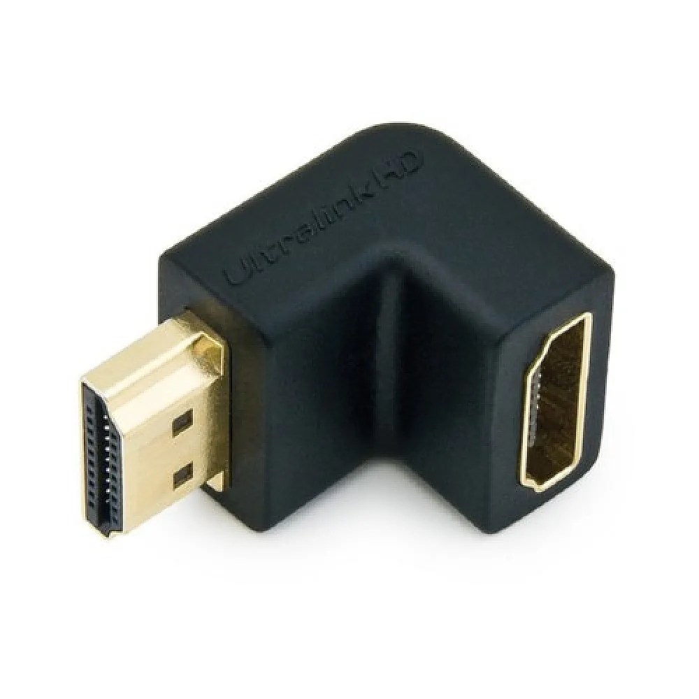 Адаптер HDMI - HDMI, мама-папа, угловой переходник 90 Адаптер HDMI - HDMI, мама-папа, угловой переходник 90