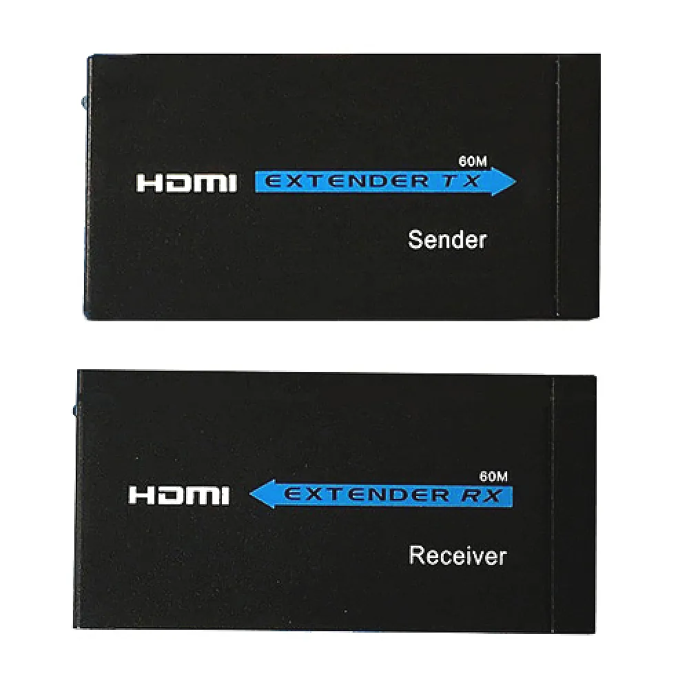 Подовжувач HDMI по RJ45 витій парі активний, до 60м