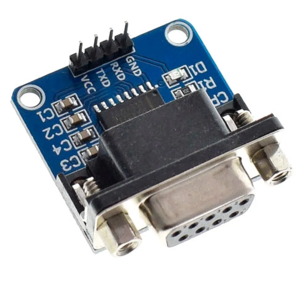 RS232 - TTL конвертер переходник, плата MAX3232, модуль HW-044