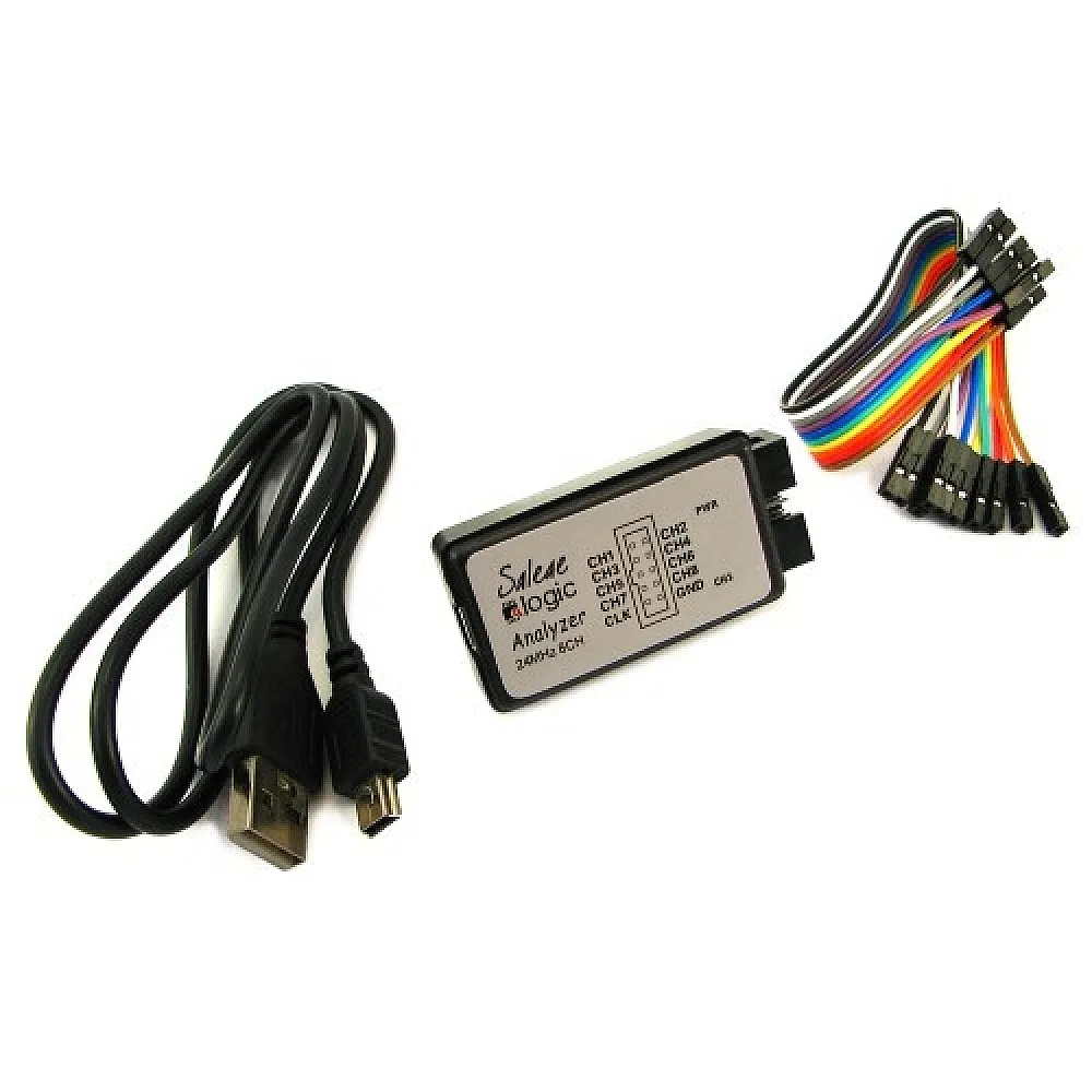 USB Логический анализатор 24МГц 8-кан, MCU ARM PIC, Type-C USB Логический анализатор 24МГц 8-кан, MCU ARM PIC, Type-C