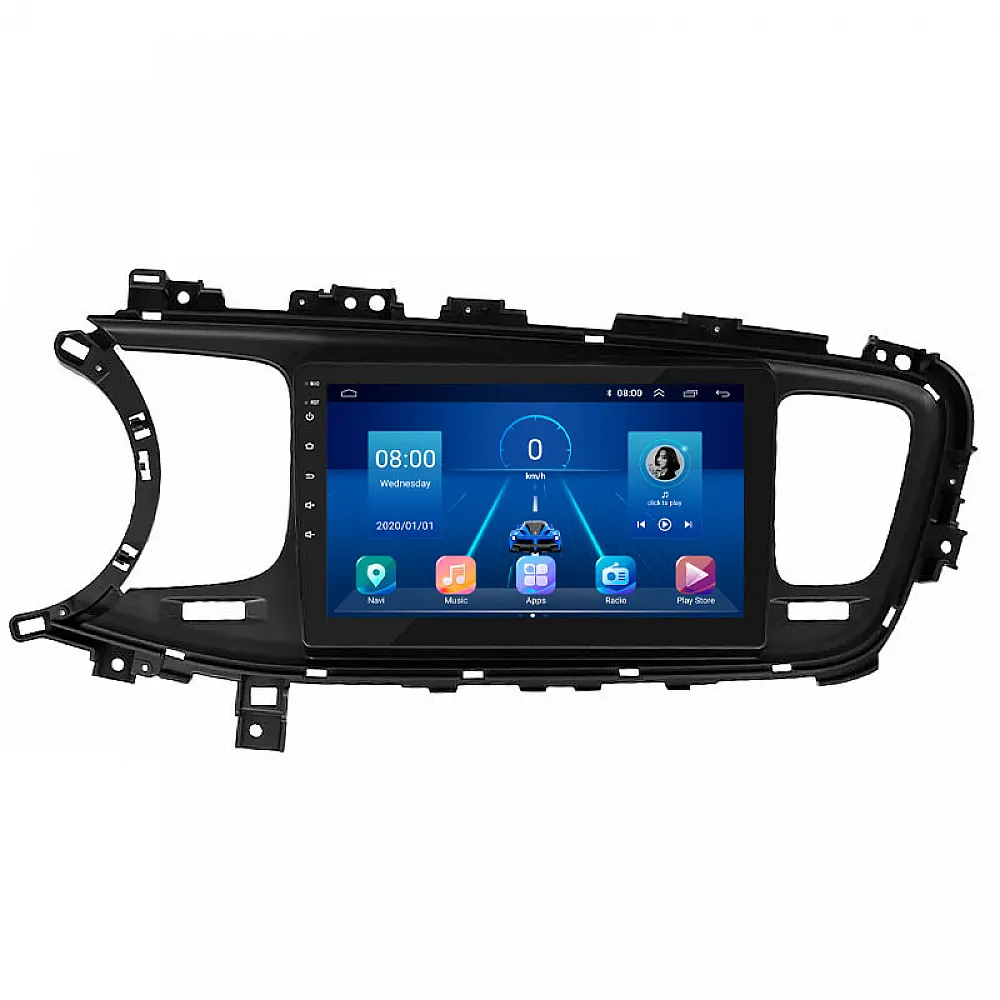 Штатная магнитола 9" Lesko для Kia K5 I Рестайлинг 2013-2015 6/128Gb 4G Wi-Fi GPS Top Киа