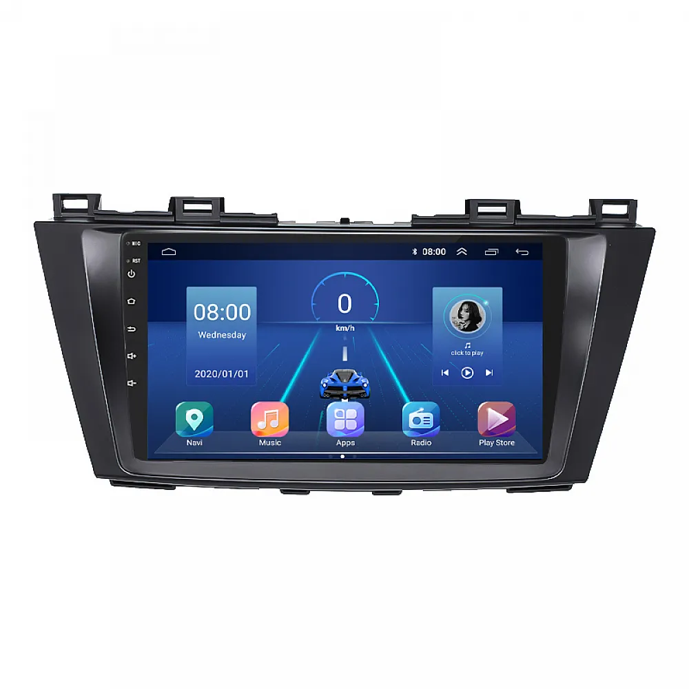 Штатна магнітола 9" Lesko для Mazda 5 II (CW) 2010-2015 4/64Gb/ 4G/ Wi-Fi/ CarPlay Premium Мазда