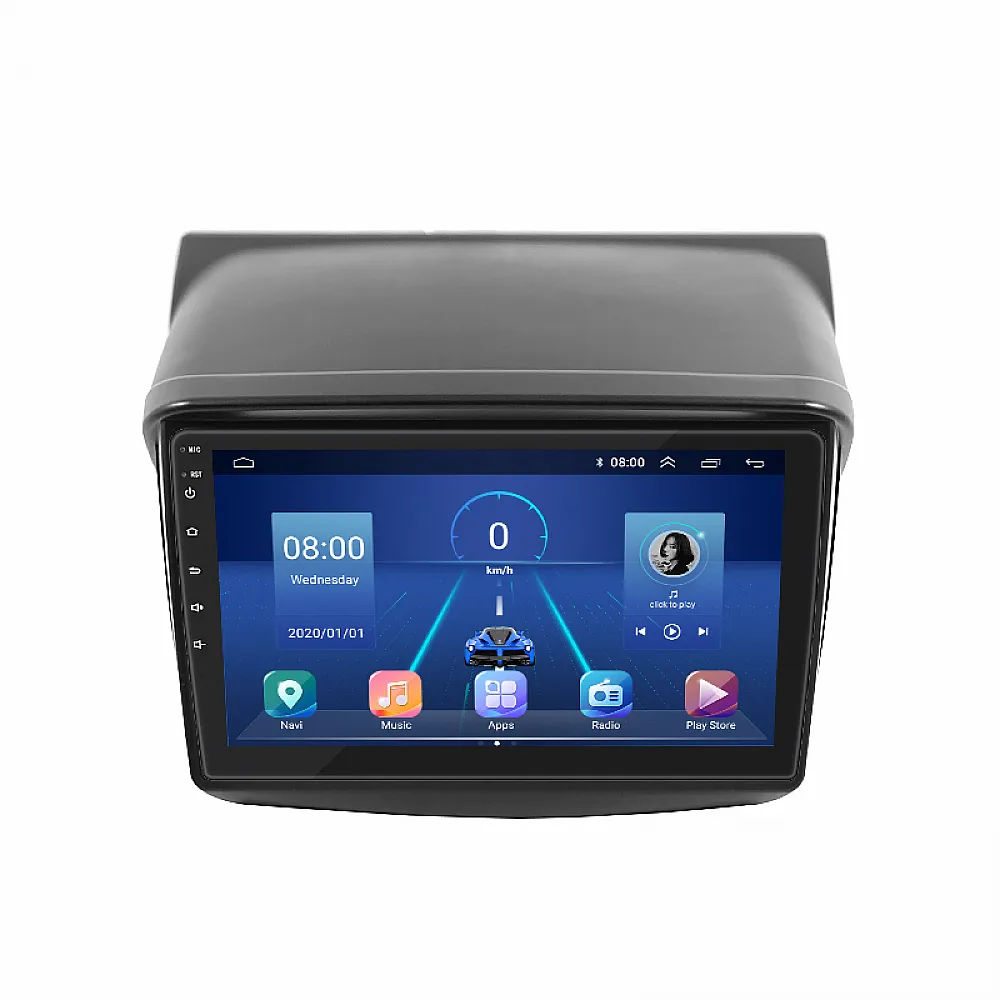 Штатная магнитола 9" Lesko для Mitsubishi L200 IV 2006-2014  4/64Gb/ 4G/ Wi-Fi/ CarPlay Premium Митцубиси