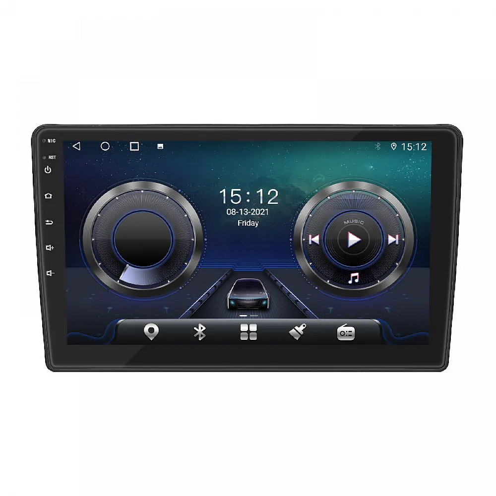 Штатная магнитола Lesko для Peugeot 307 I 2001-2005 экран 9" 4/64Gb/ 4G/ Wi-Fi/ CarPlay Premium GPS Android