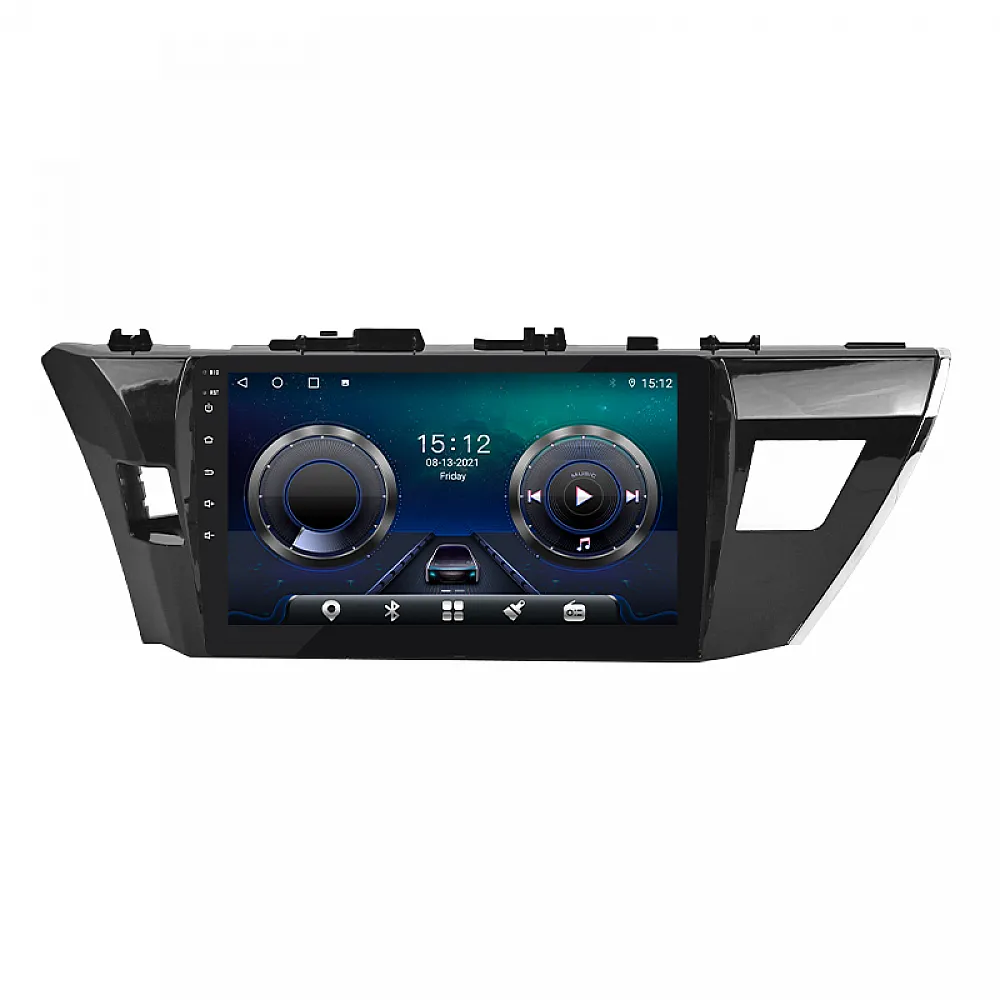 Штатна магнітола Lesko для Toyota Corolla XI (E160, E170) Рестайлінг 2015 р.в 10" 4/64 4G+CarPlay GPS Premium