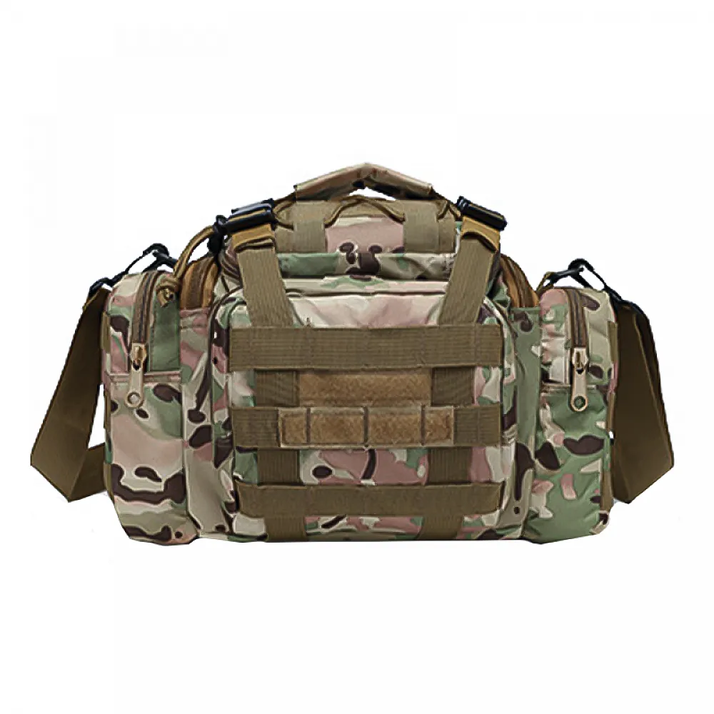 Сумка тактическая спортивная AOKALI Outdoor A17 (Camouflage CP) большая дорожная с множеством карманов