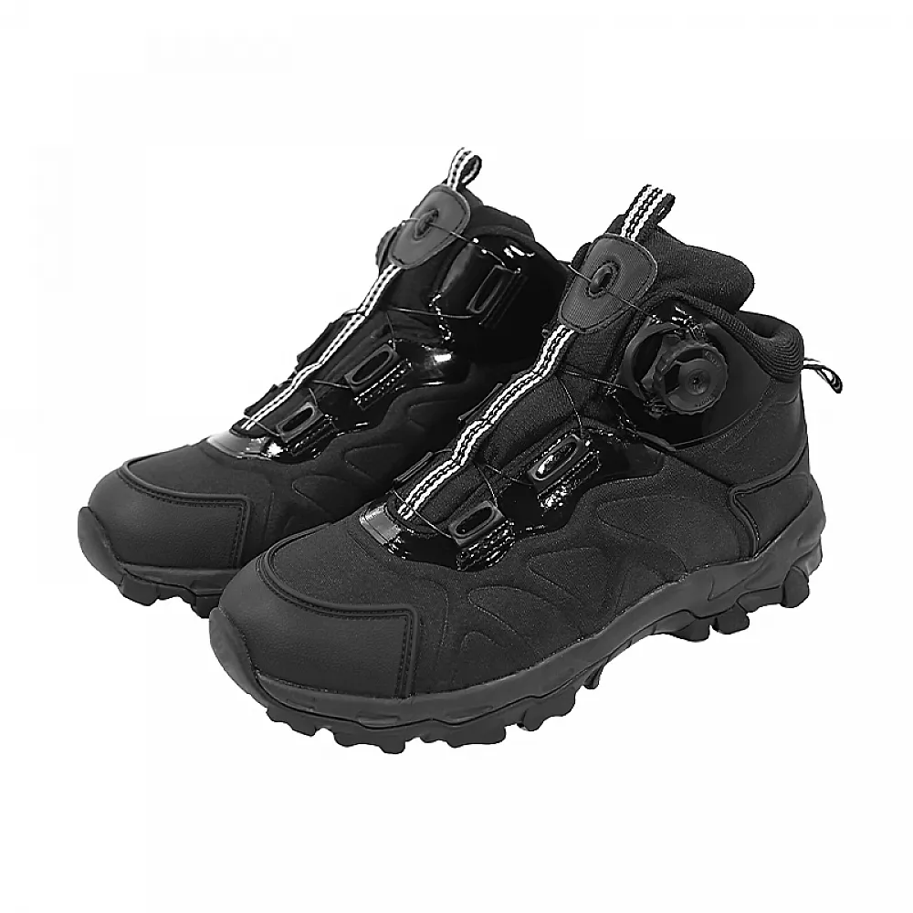 Черевики тактичні Lesko 661 Black 45 з автоматичною пряжкою демісезонні