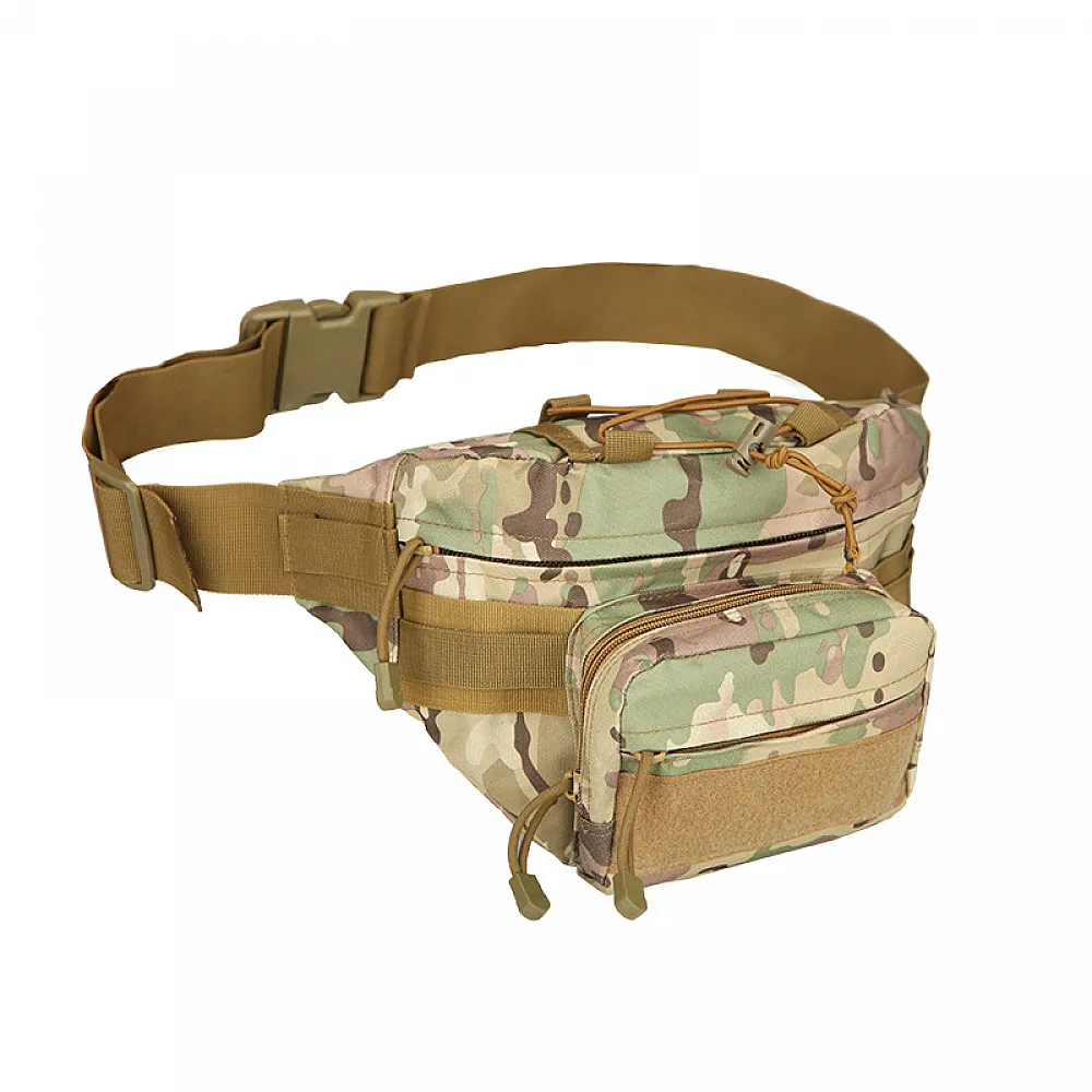 Сумка-бананка тактическая на пояс AOKALI Outdoor A29 Camouflage CP