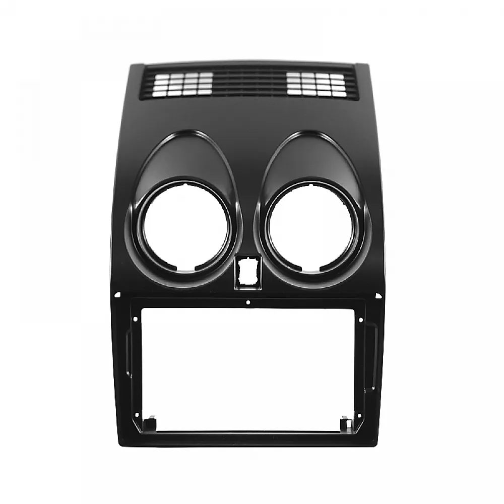Переходная рамка 9" Lesko для автомобиля Nissan Qashqai 2007-2014 F-6359 Black Ниссан