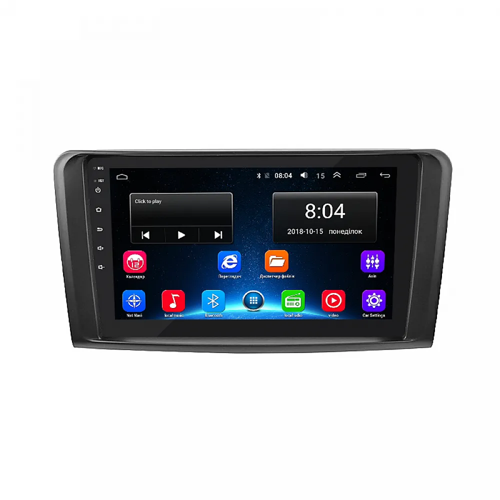 Штатная магнитола Lesko для Mercedes-Benz Viano I (W639) Рестайлинг 2010-2014 экран 9" 2/32Gb/ Wi-Fi Optima