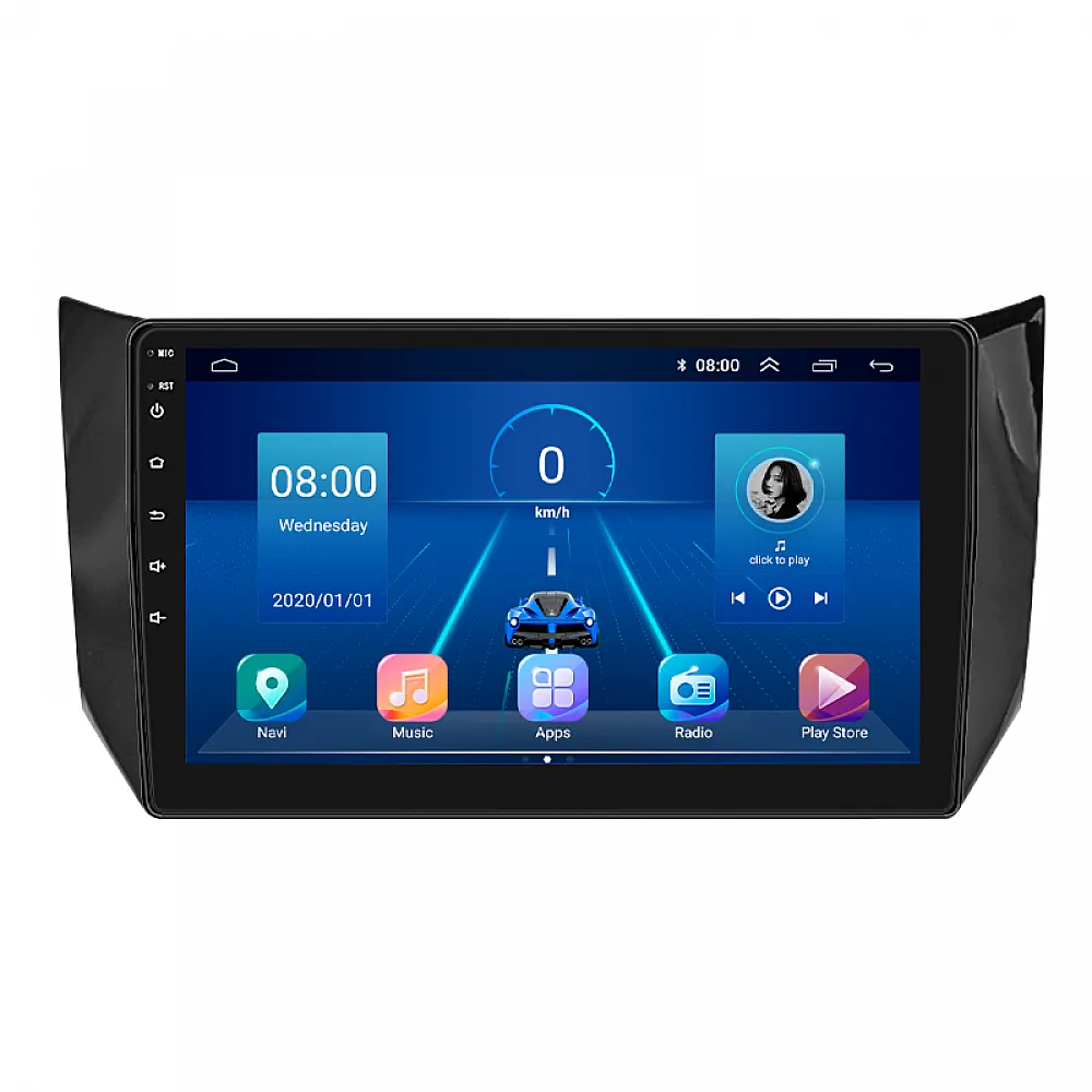 Штатная магнитола 10" Lesko для Nissan Tiida II 2015-2018 Top 4/64 4G WiFI GPS Ниссан