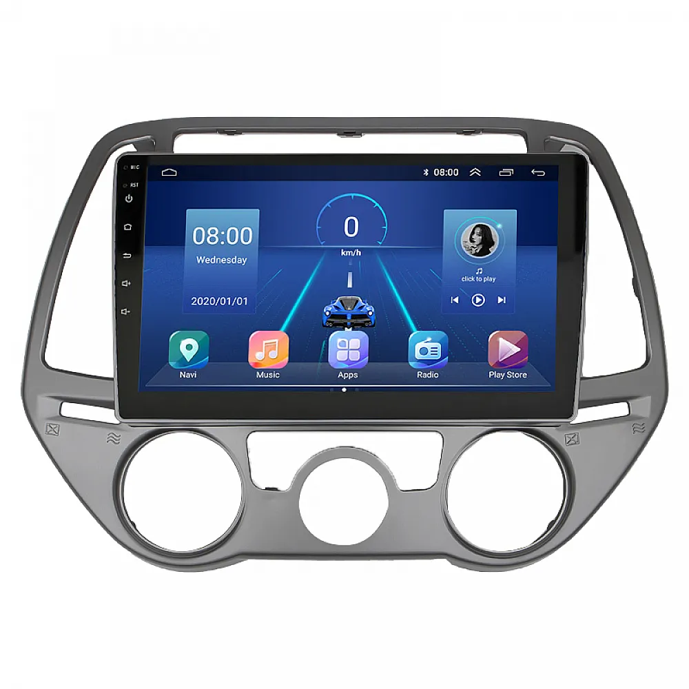 Штатна магнітола 9" Lesko для Hyundai i20 I Рестайлінг 2012-2014 Top 4/32 4G WiFi GPS Хюндай Штатна магнітола 9" Lesko для Hyundai i20 I Рестайлінг 2012-2014 Top 4/32 4G WiFi GPS Хюндай