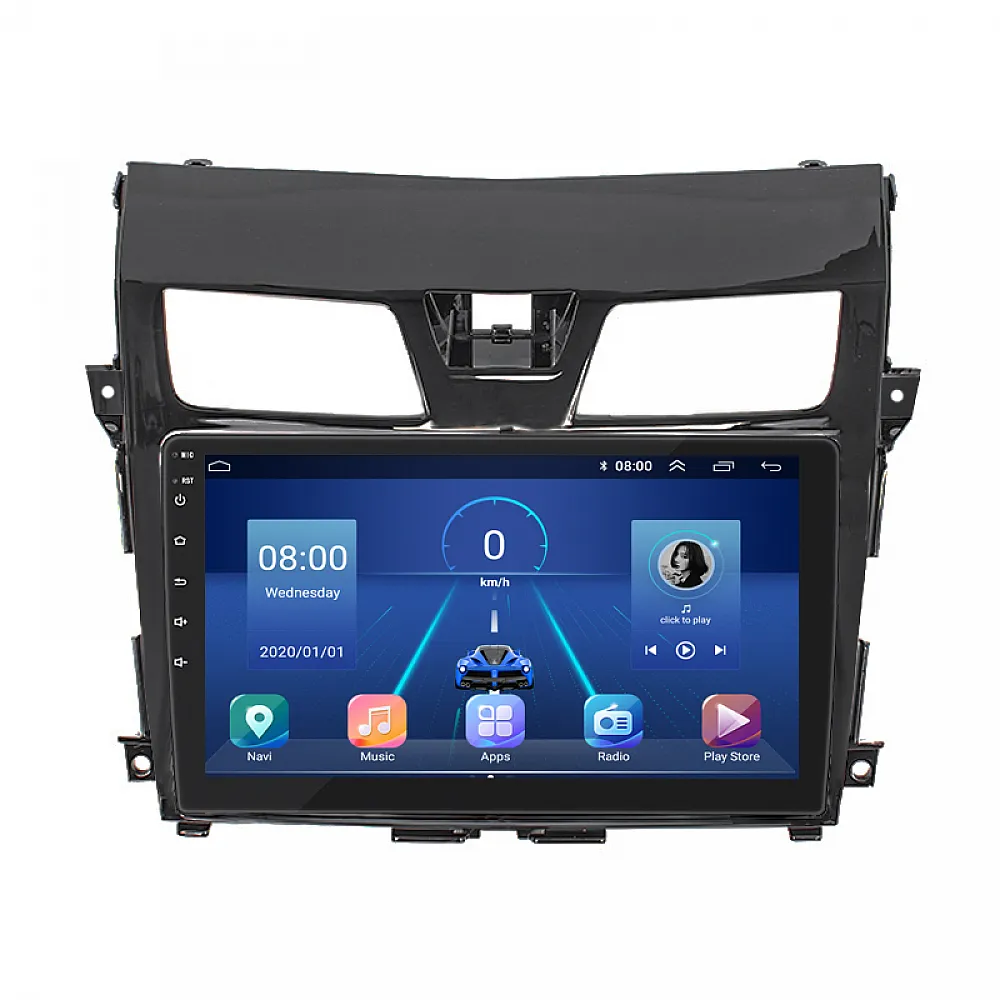 Штатная магнитола 10" Lesko для Nissan Altima V (L33) Рестайлинг 2015-2018 Top 4/64 4G WiFi GPS Ниссан