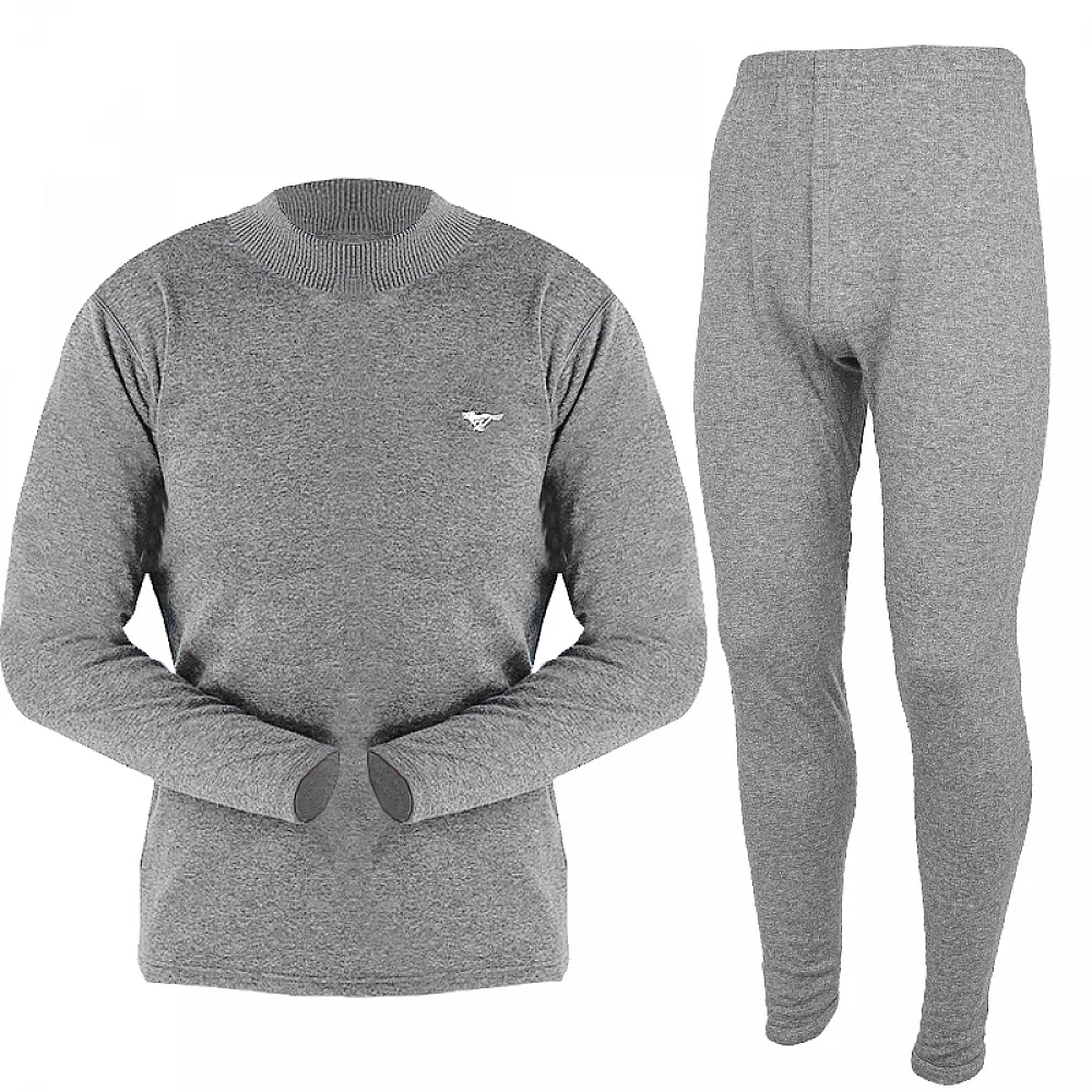 Термобілизна чоловіча Septwolves 08071 Light Gray 2XL оксамитова холодостійка на хутряній підкладці