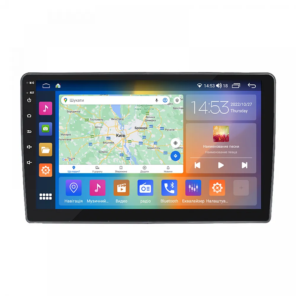 Штатна магнітола 10" Lesko для Chevrolet Impala IX 2006-2016 4/64Gb CarPlay 4G Wi-Fi GPS Prime Шевролет