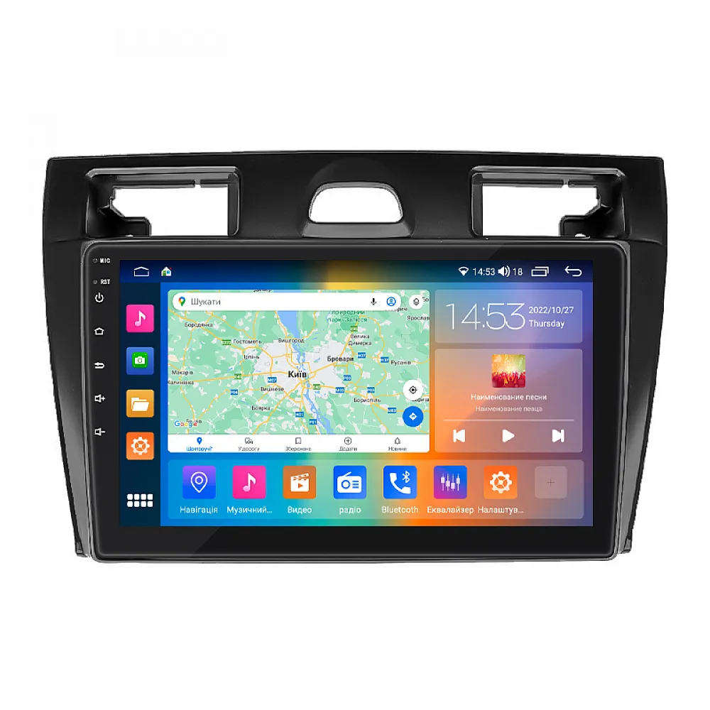 Штатная магнитола 9" Lesko для Ford Tourneo Connect I Рестайлинг 2009-2013 4/64Gb CarPlay 4G Wi-Fi GPS Prime
