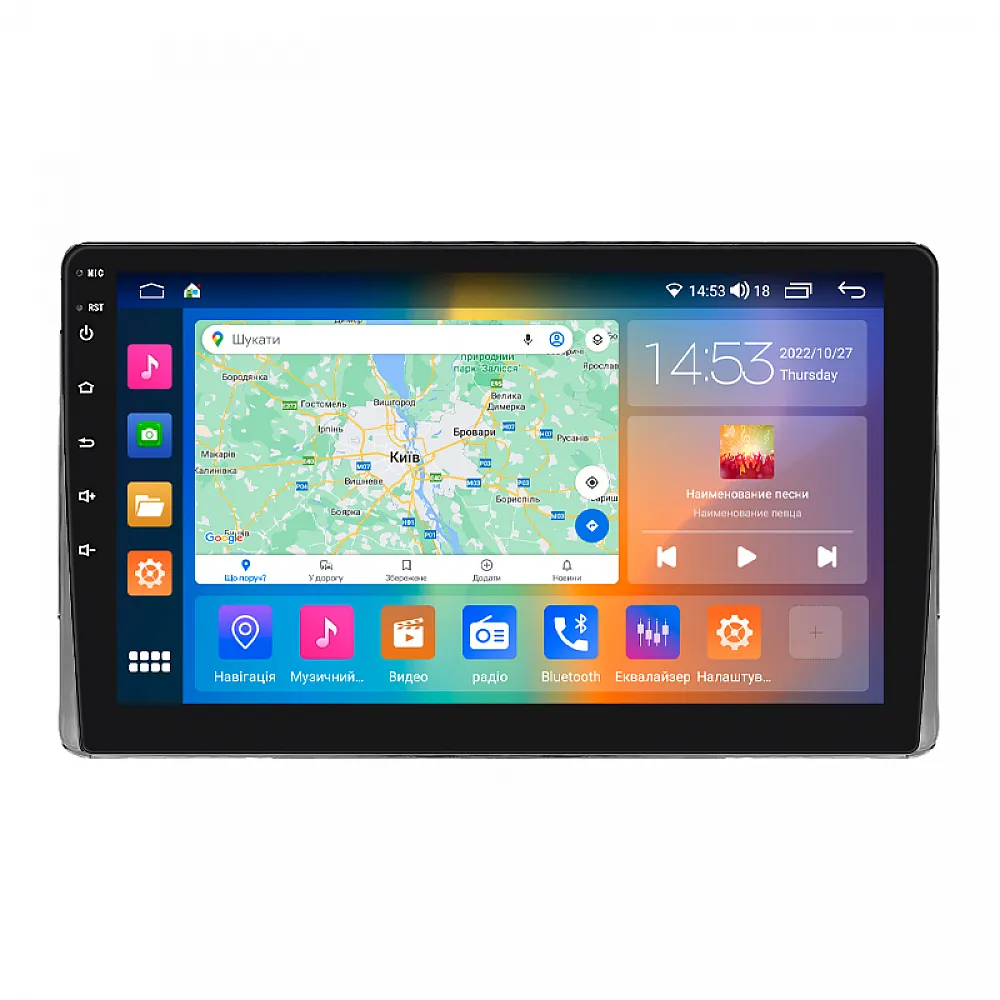 Штатная магнитола 9" Lesko для Toyota Sequoia I 2000-2004 4/64Gb CarPlay 4G Wi-Fi GPS Prime 8 ядер Тойота