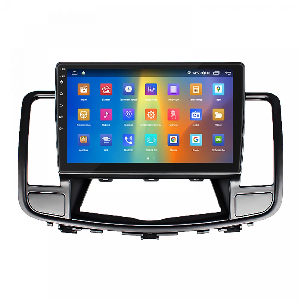 Штатна магнітола 10" Lesko для Nissan Teana II 2008-2011 4/64Gb CarPlay 4G Wi-Fi GPS Prime 8 ядер Ніссан