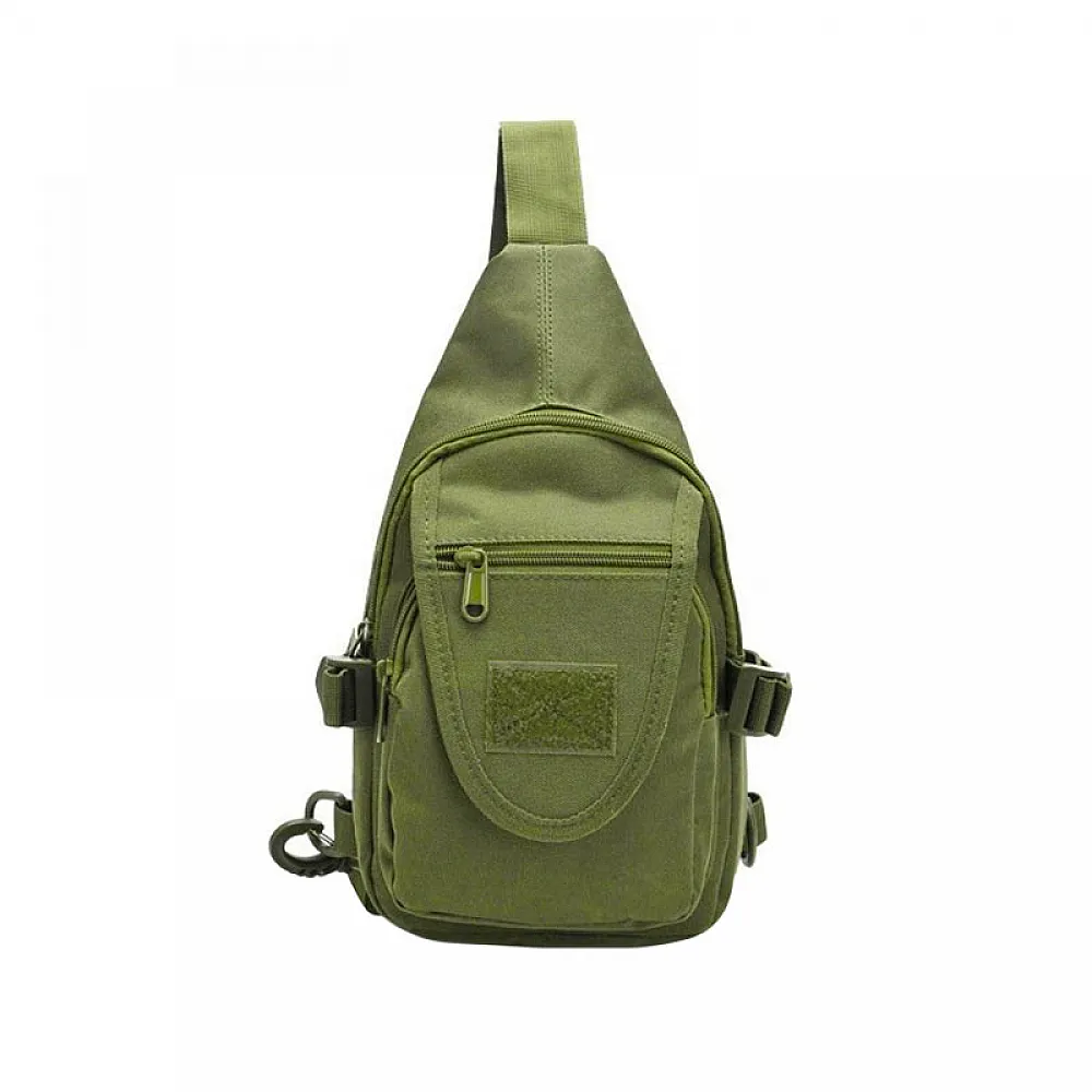Тактичний рюкзак на одне плече AOKALI Outdoor A32 Green військовий армійський мілітарі